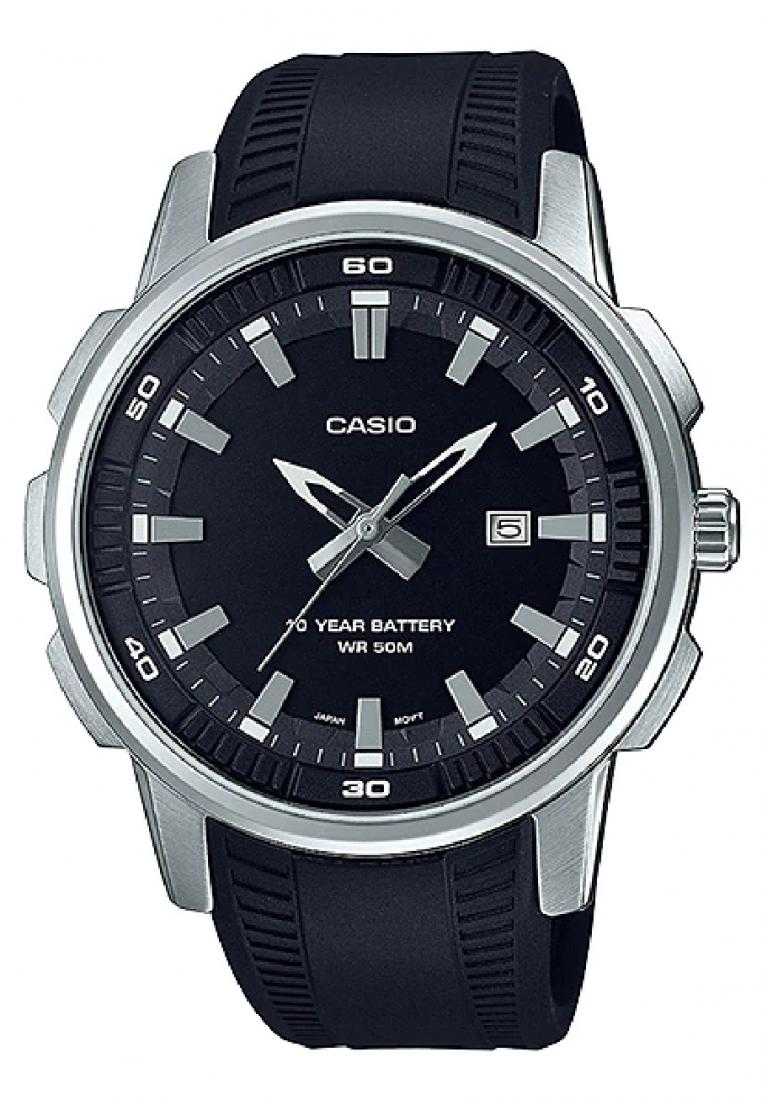Casio MTP-E195-1A Analog Rubber Strap Watch For Men-Watch Portal Philippines