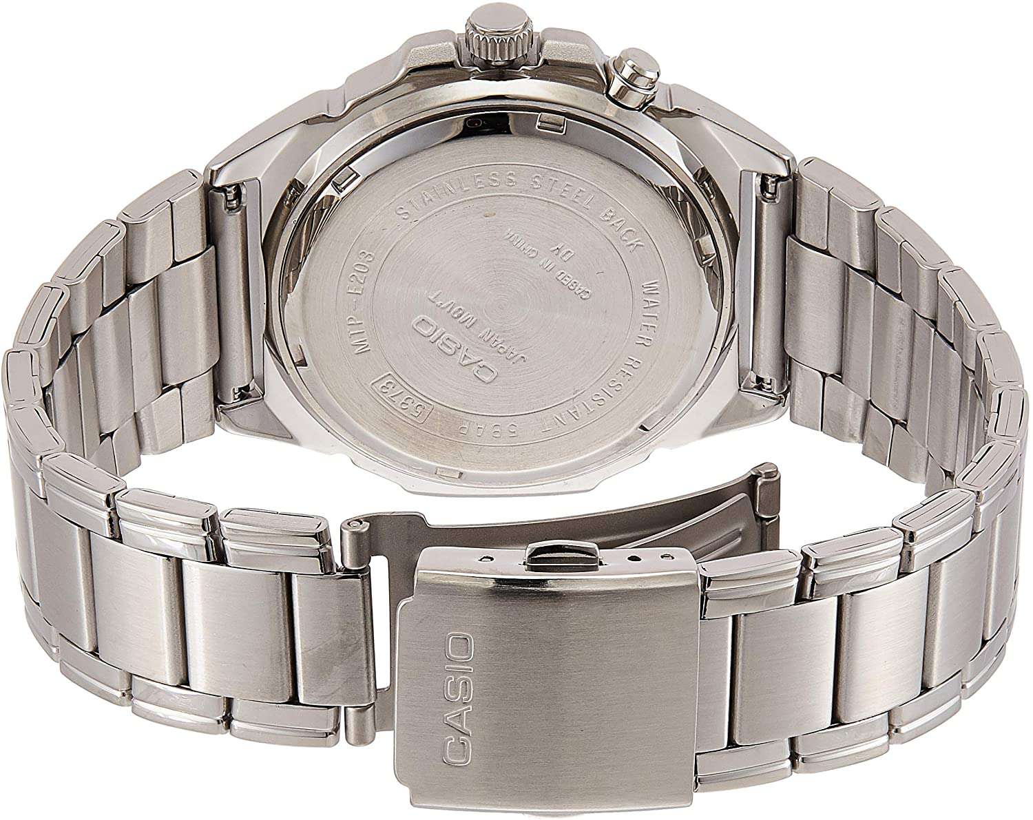 Casio MTP-E203D-1A Silver Stainless Watch for Men-Watch Portal Philippines