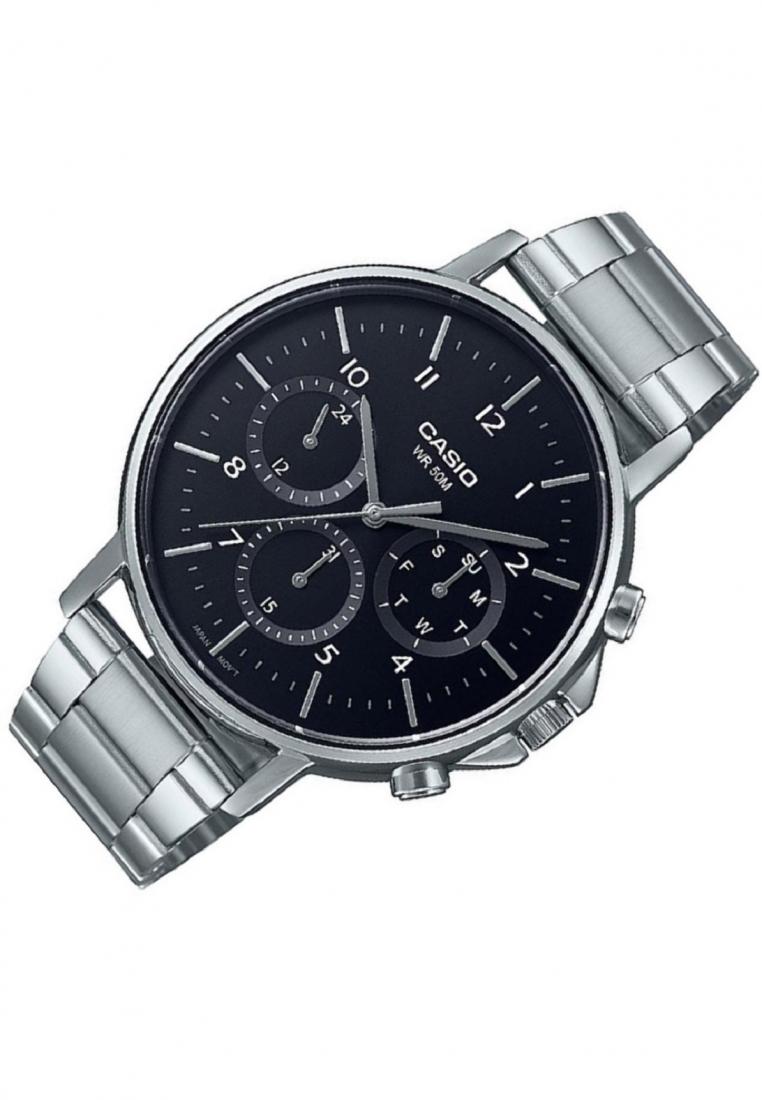 Casio MTP-E321D-1A Analog Stainless Steel Strap Watch For Men-Watch Portal Philippines