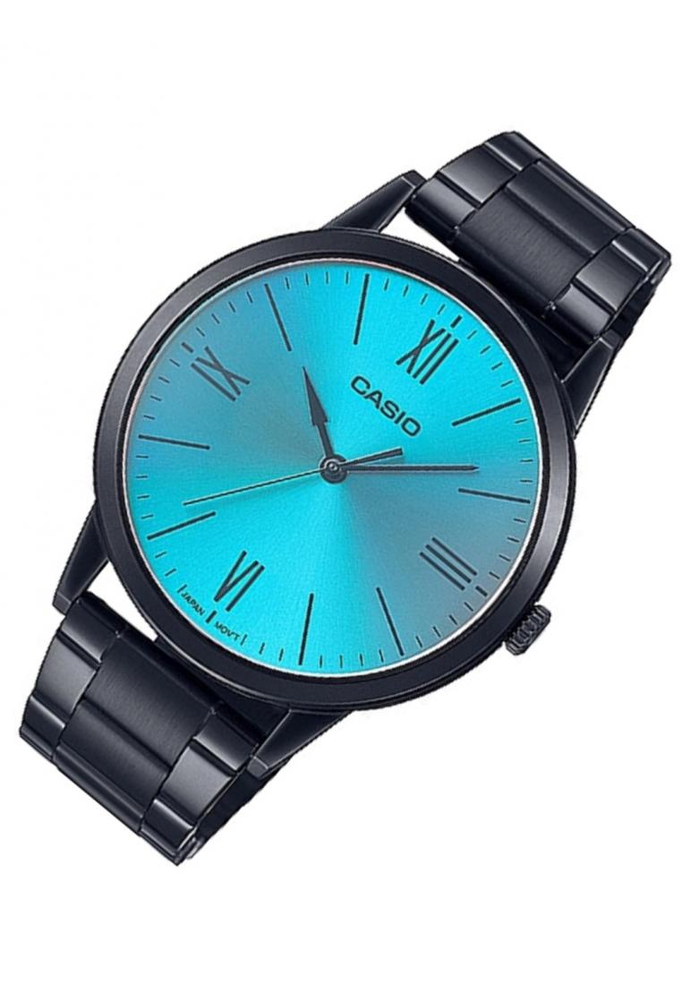 Casio MTP-E600B-2B Analog Stainless Steel Strap Watch For Men-Watch Portal Philippines