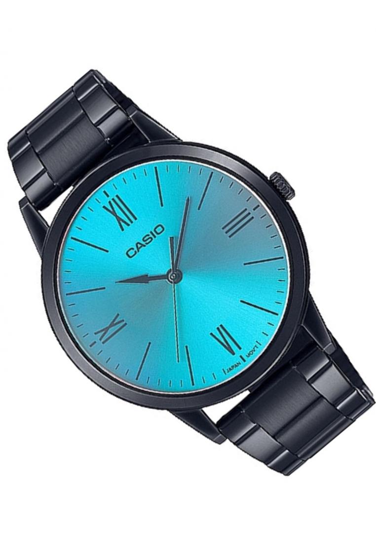 Casio MTP-E600B-2B Analog Stainless Steel Strap Watch For Men-Watch Portal Philippines