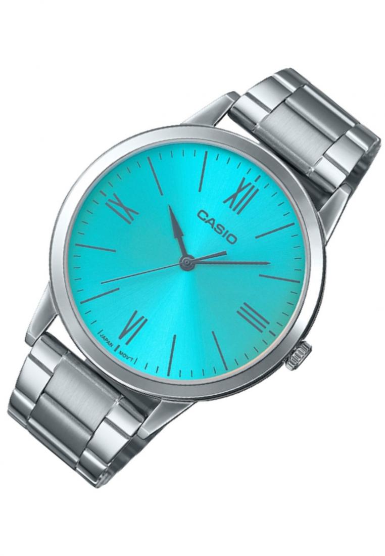 Casio MTP-E600D-2B Analog Stainless Steel Strap Watch For Men-Watch Portal Philippines