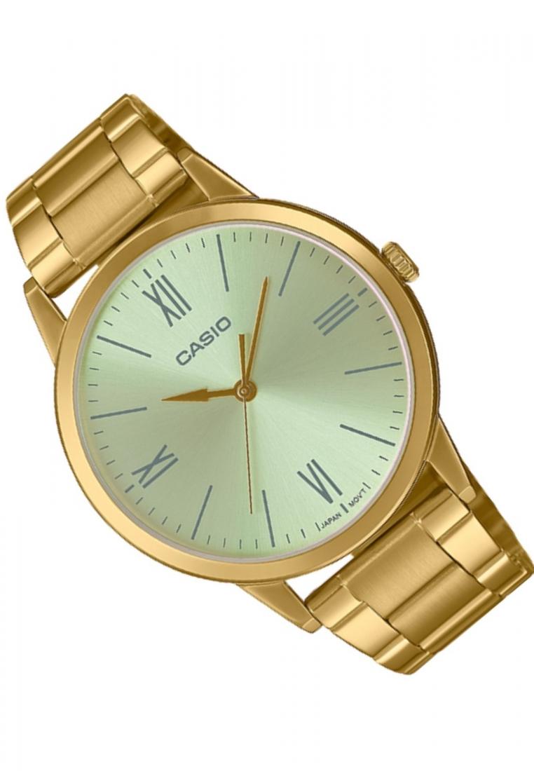 Casio MTP-E600G-9B Analog Stainless Steel Strap Watch For Men-Watch Portal Philippines