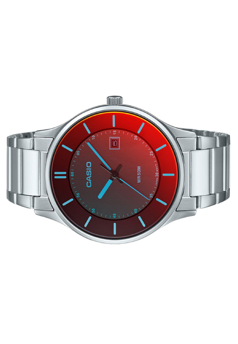 Casio MTP-E605D-1E Analog Stainless Steel Strap Watch for Men-Watch Portal Philippines