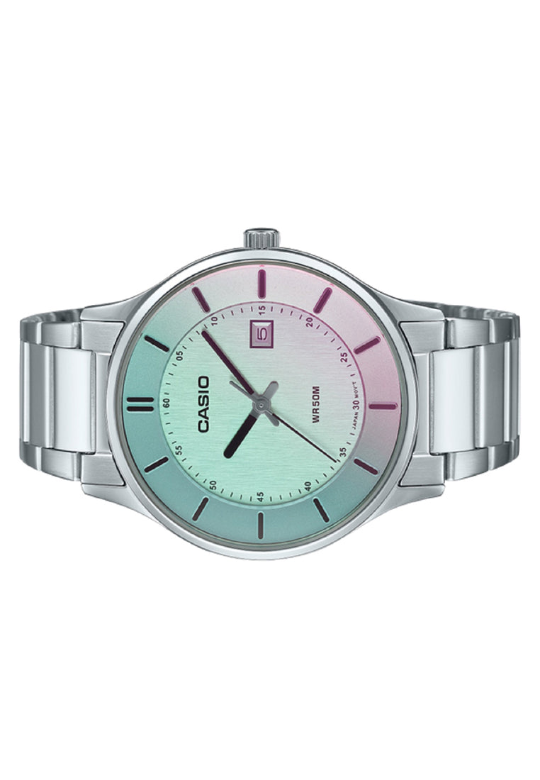 Casio MTP-E605D-7E Analog Stainless Steel Strap Watch For Men-Watch Portal Philippines