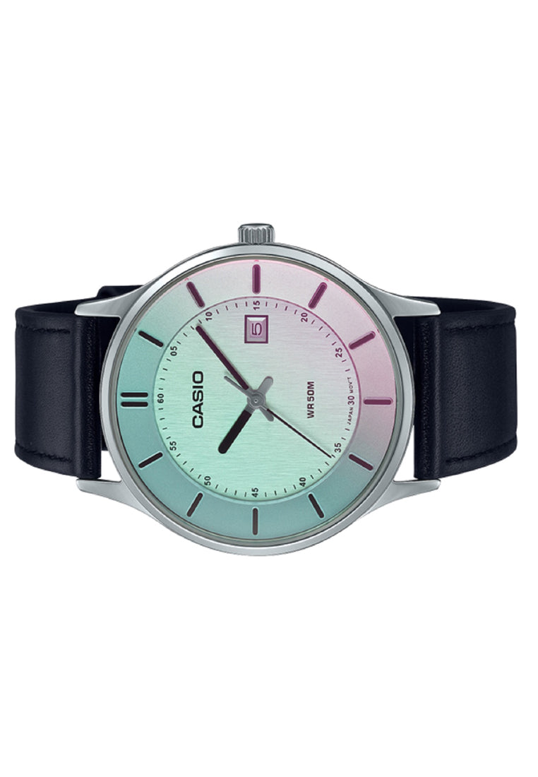 Casio MTP-E605L-7E Analog Leather Strap Watch For Men-Watch Portal Philippines