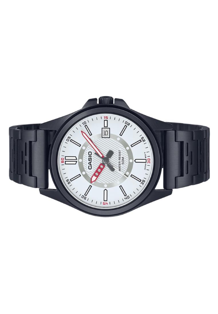 Casio MTP-E700B-7E Analog Stainless Steel Strap Watch For Men-Watch Portal Philippines