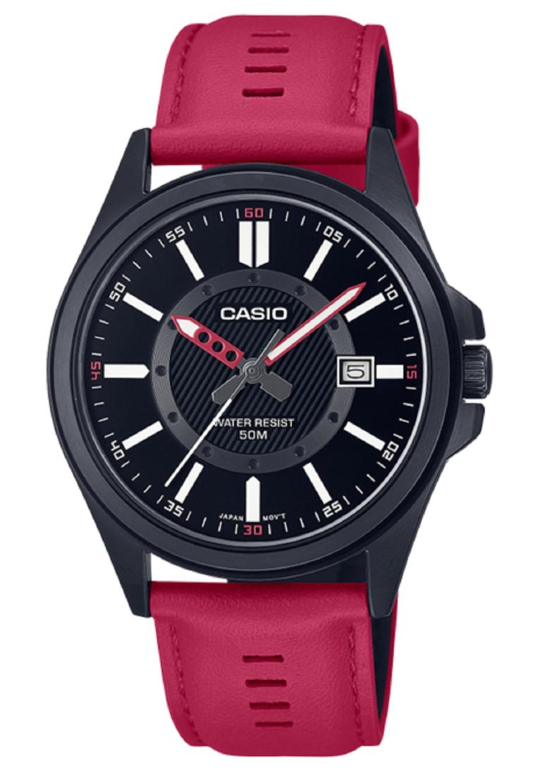 Casio MTP-E700BL-1E Analog Leather Strap Watch For Men-Watch Portal Philippines