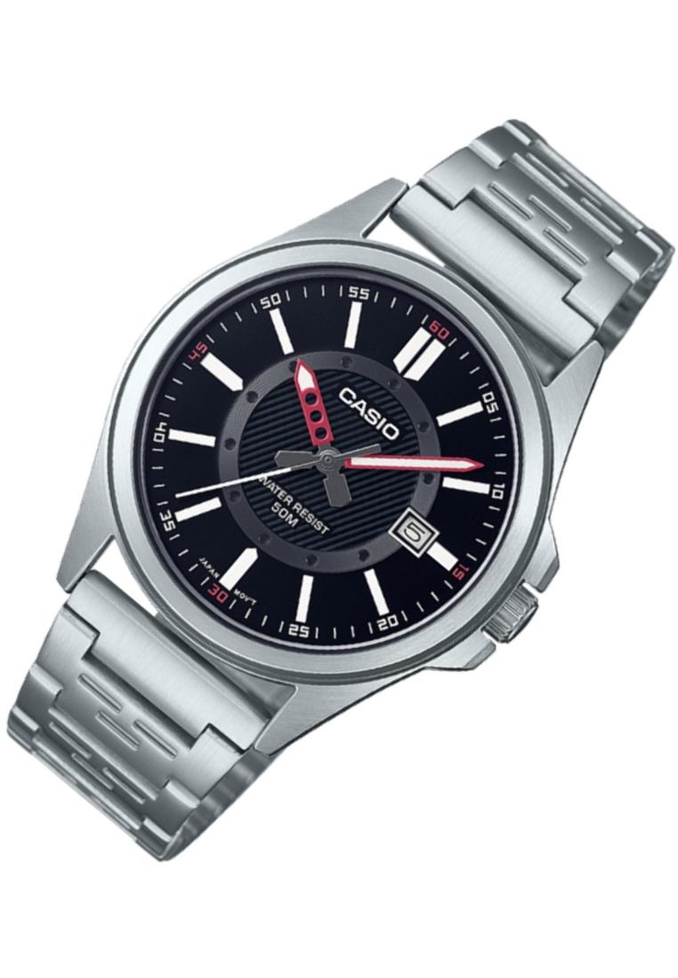Casio MTP-E700D-1E Analog Stainless Steel Strap Watch For Men-Watch Portal Philippines