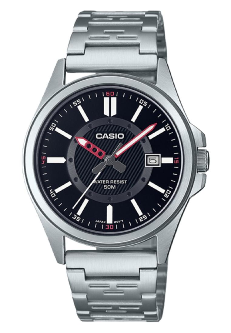 Casio MTP-E700D-1E Analog Stainless Steel Strap Watch For Men-Watch Portal Philippines