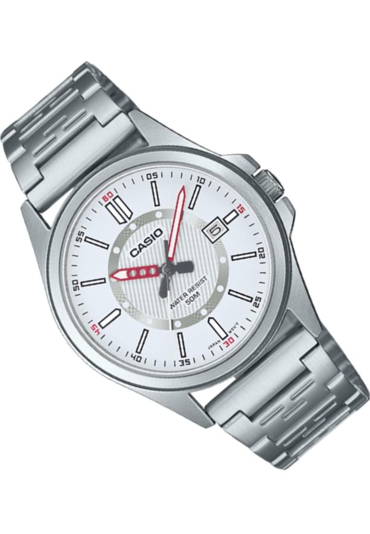 Casio MTP-E700D-7E Analog Stainless Steel Strap Watch For Men-Watch Portal Philippines