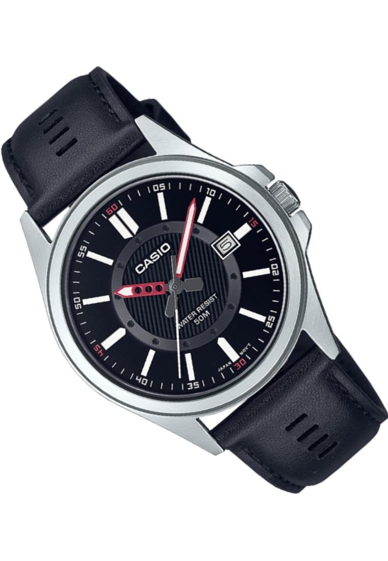 Casio MTP-E700L-1E Analog Leather Strap Watch For Men-Watch Portal Philippines