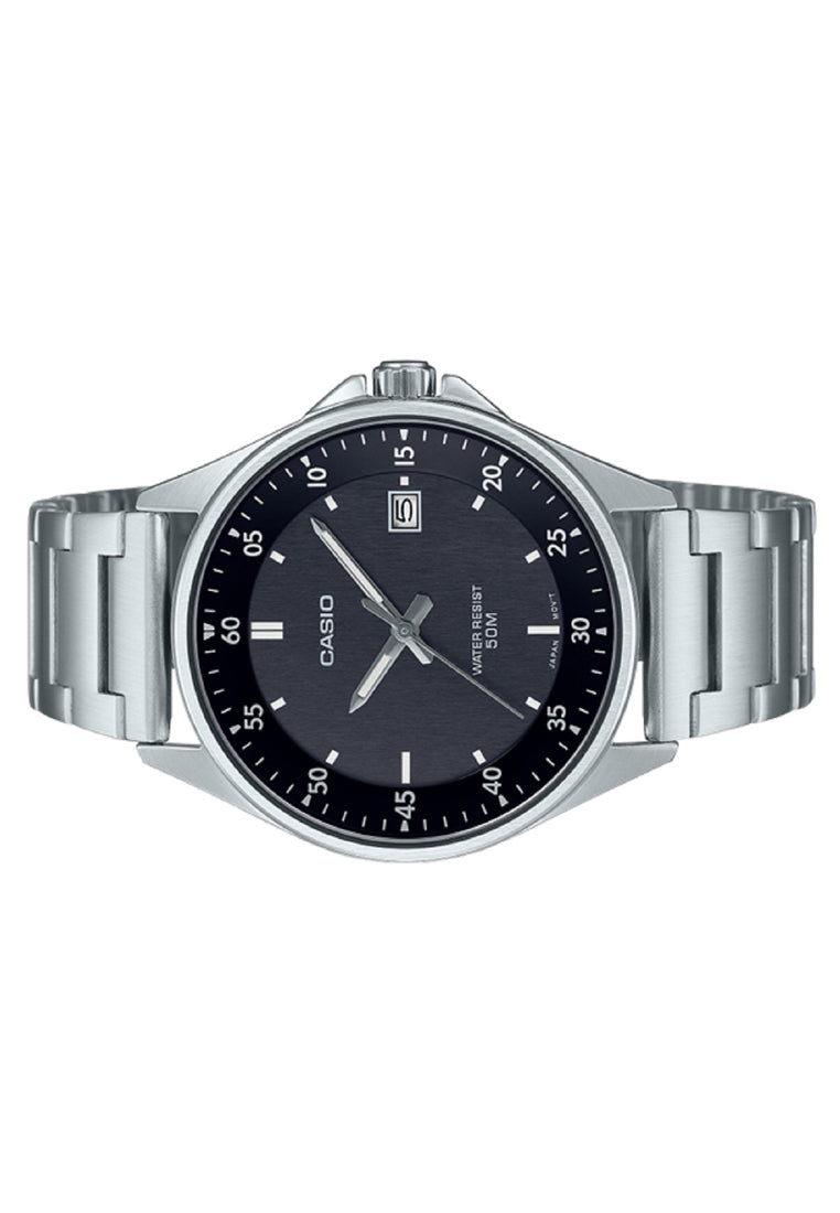 Casio MTP-E705D-1E Analog Stainless Steel Strap Watch For Men-Watch Portal Philippines