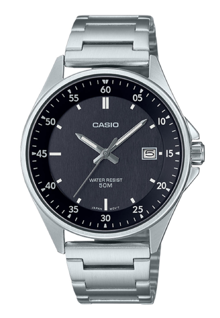 Casio MTP-E705D-1E Analog Stainless Steel Strap Watch For Men-Watch Portal Philippines