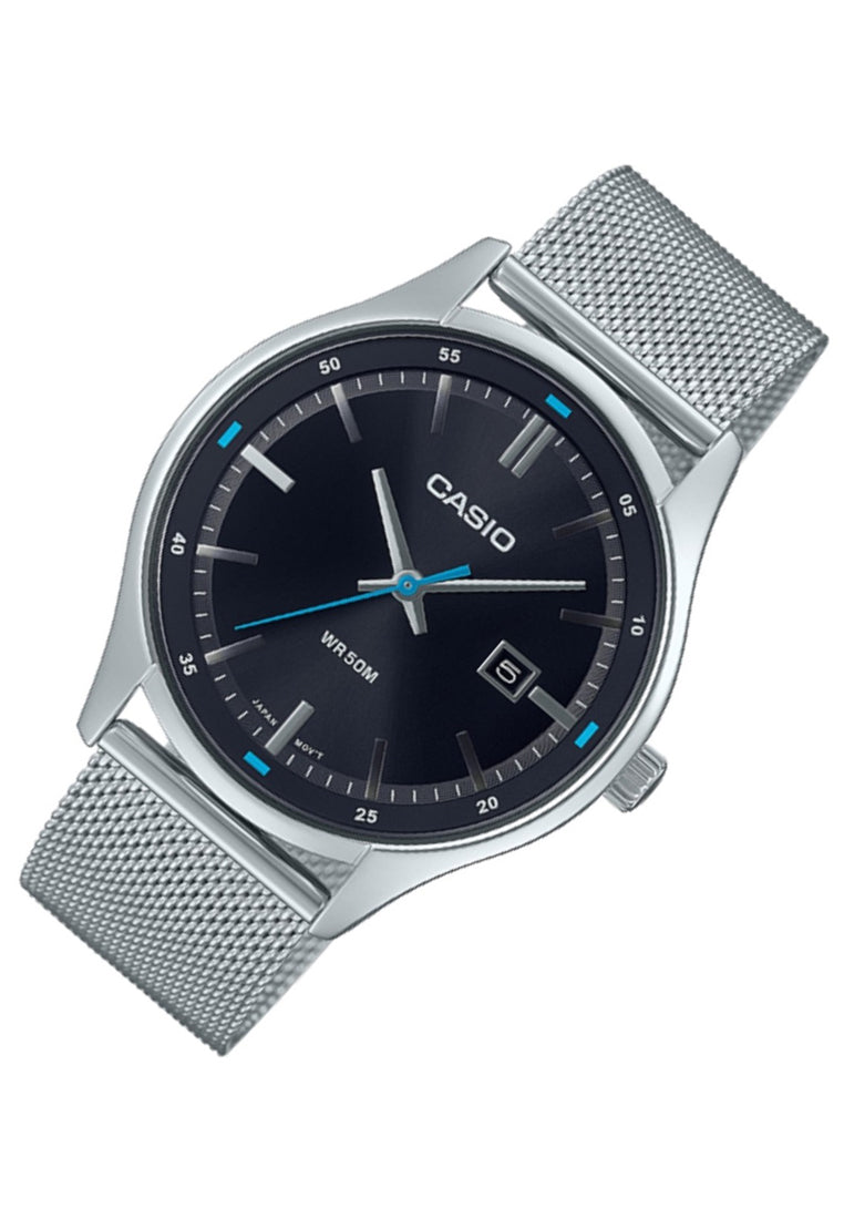 Casio MTP-E710M-1A Analog Stainless Steel Strap Watch For Men-Watch Portal Philippines