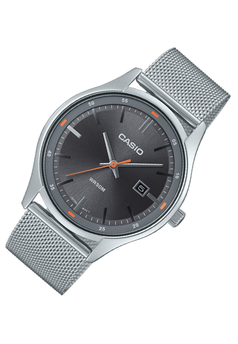 Casio MTP-E710M-8A Analog Stainless Steel Strap Watch For Men-Watch Portal Philippines