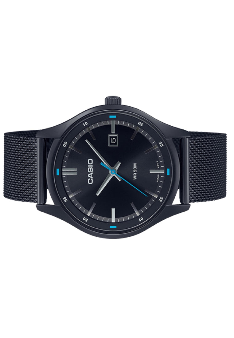 Casio MTP-E710MB-1A Analog Stainless Steel Strap Watch For Men-Watch Portal Philippines