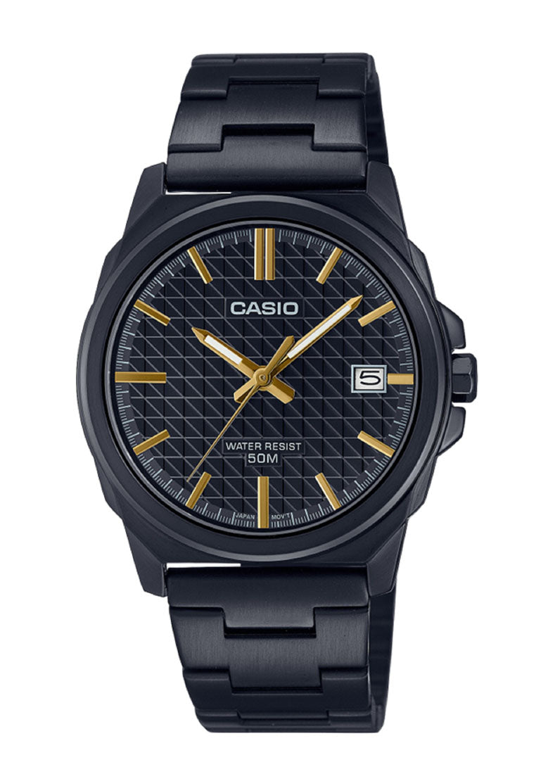 Casio MTP-E720B-1A Analog Stainless Steel Strap Watch for Men-Watch Portal Philippines