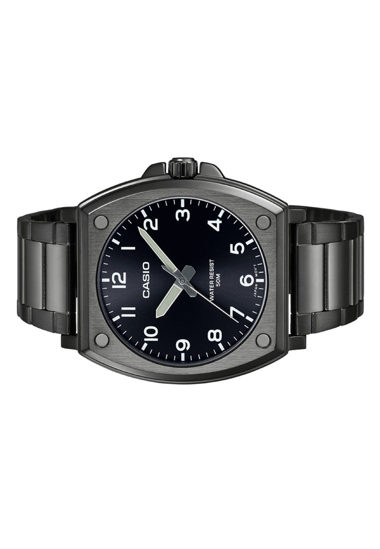 Casio MTP-E730B-1A Analog Stainless Steel Strap Watch For Men-Watch Portal Philippines