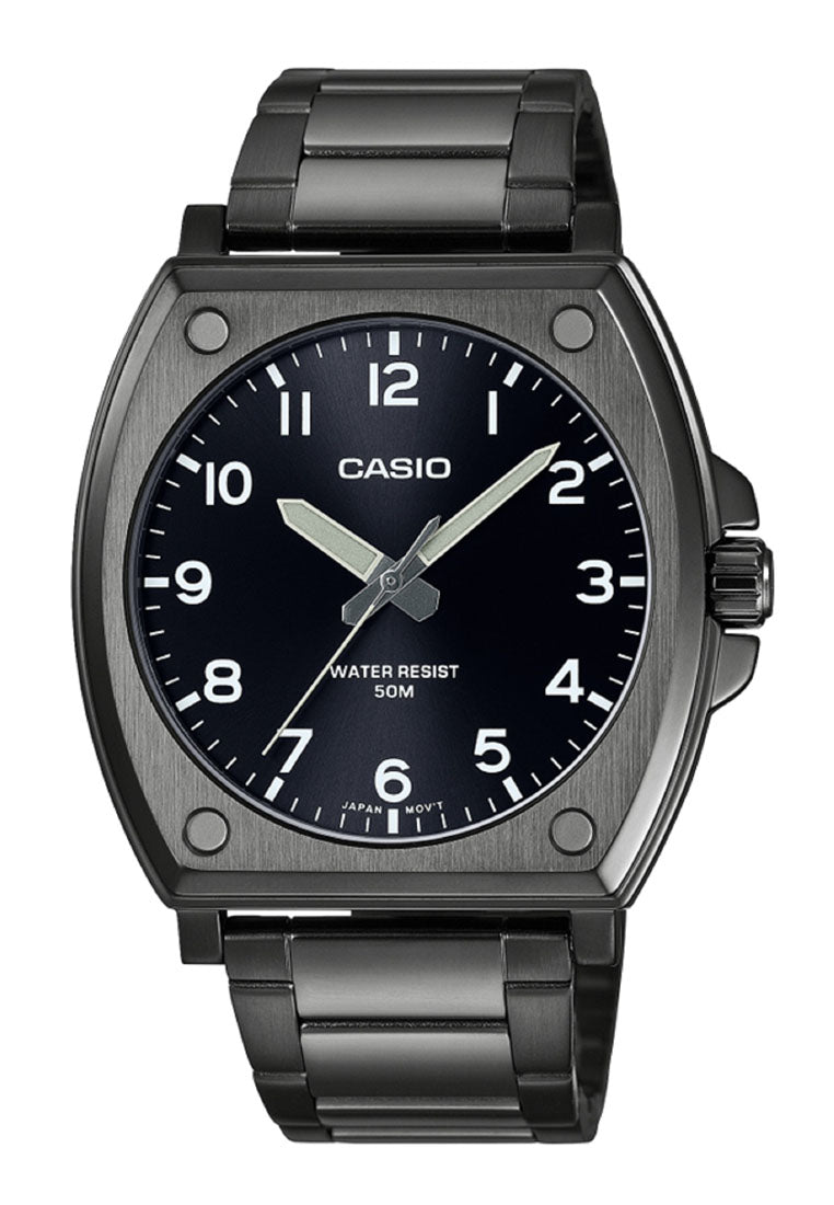 Casio MTP-E730B-1A Analog Stainless Steel Strap Watch For Men-Watch Portal Philippines