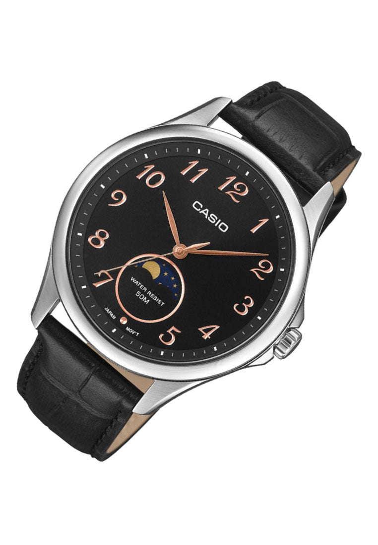 Casio MTP-M110D-1A Analog Stainless Steel Strap Watch for Men-Watch Portal Philippines