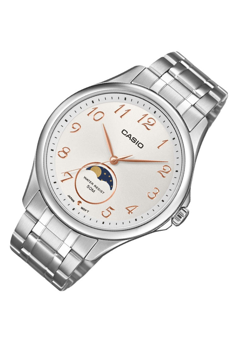Casio MTP-M110D-7A Analog Stainless Steel Strap Watch for Men-Watch Portal Philippines