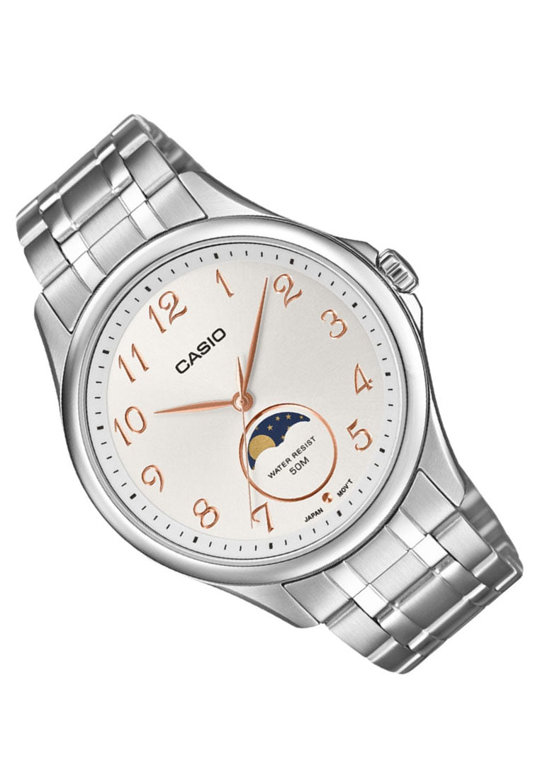 Casio MTP-M110D-7A Analog Stainless Steel Strap Watch for Men-Watch Portal Philippines