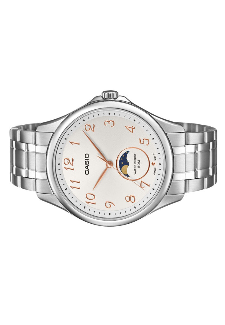 Casio MTP-M110D-7A Analog Stainless Steel Strap Watch for Men-Watch Portal Philippines