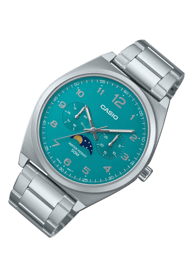 Casio MTP-M300D-3A Analog Stainless Steel Strap Watch For Men-Watch Portal Philippines