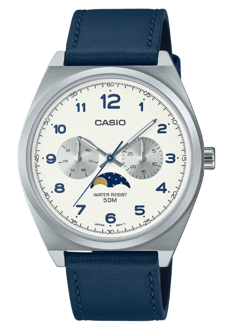 Casio MTP-M300L-7A Analog Stainless Steel Watch For Men-Watch Portal Philippines
