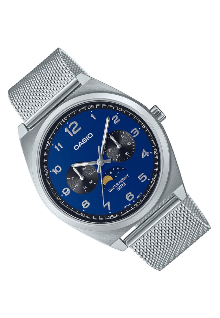 Casio MTP-M300M-2A Chronograph Stainless Steel Strap Watch For Men-Watch Portal Philippines