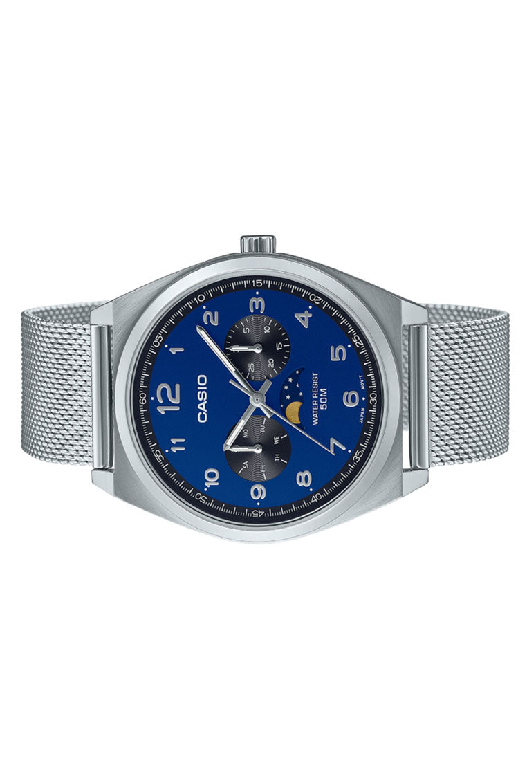 Casio MTP-M300M-2A Chronograph Stainless Steel Strap Watch For Men-Watch Portal Philippines