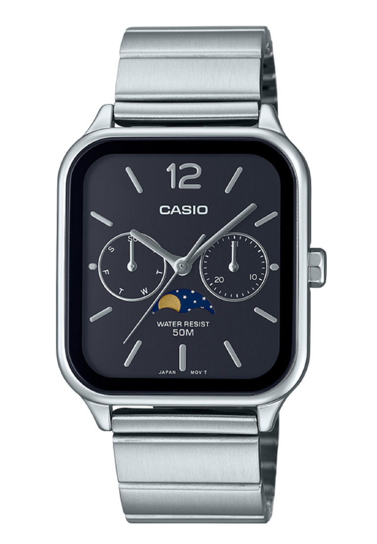 Casio MTP-M305d-1a Analog Stainless Steel Strap Watch For Men-Watch Portal Philippines