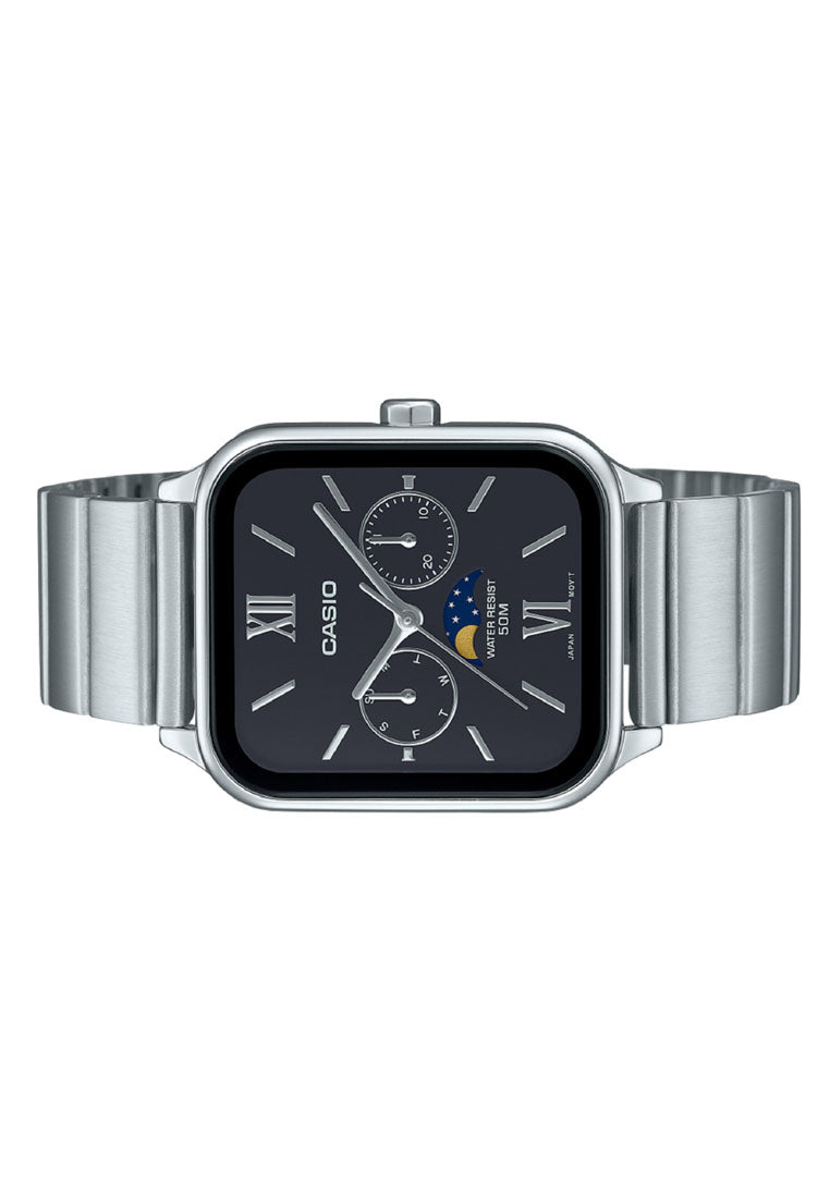 Casio MTP-M305D-1A2 Analog Stainless Steel Strap Watch For Men-Watch Portal Philippines