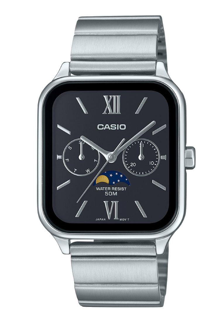 Casio MTP-M305D-1A2 Analog Stainless Steel Strap Watch For Men-Watch Portal Philippines