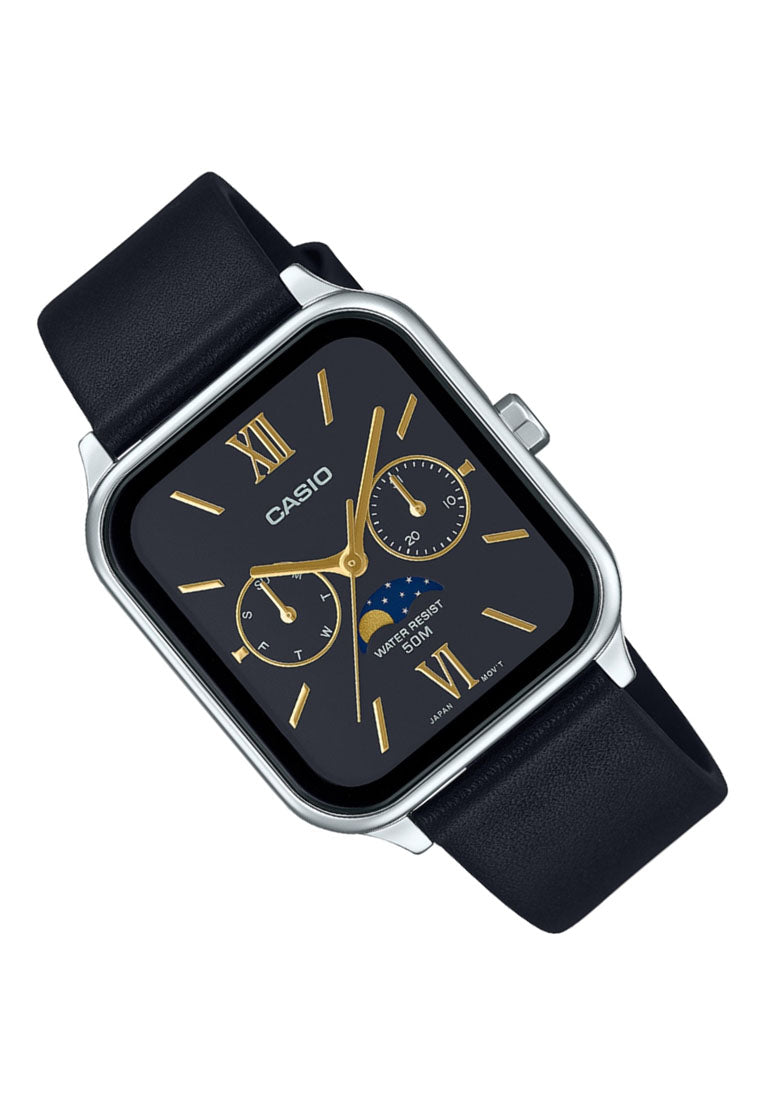 Casio MTP-M305L-1A2 Analog Leather Strap Watch For Men-Watch Portal Philippines