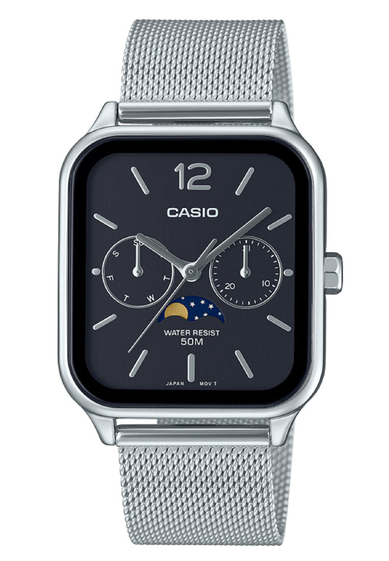 Casio MTP-M305M-1A Analog Stainless Steel Strap Watch For Men-Watch Portal Philippines