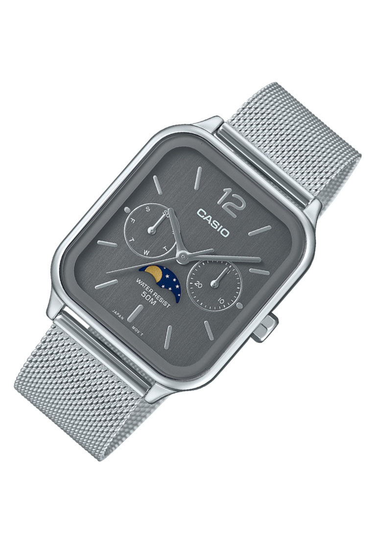 Casio MTP-M305M-8A Analog Stainless Steel Strap Watch For Men-Watch Portal Philippines