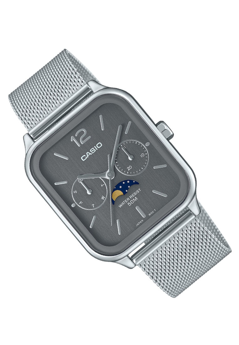 Casio MTP-M305M-8A Analog Stainless Steel Strap Watch For Men-Watch Portal Philippines