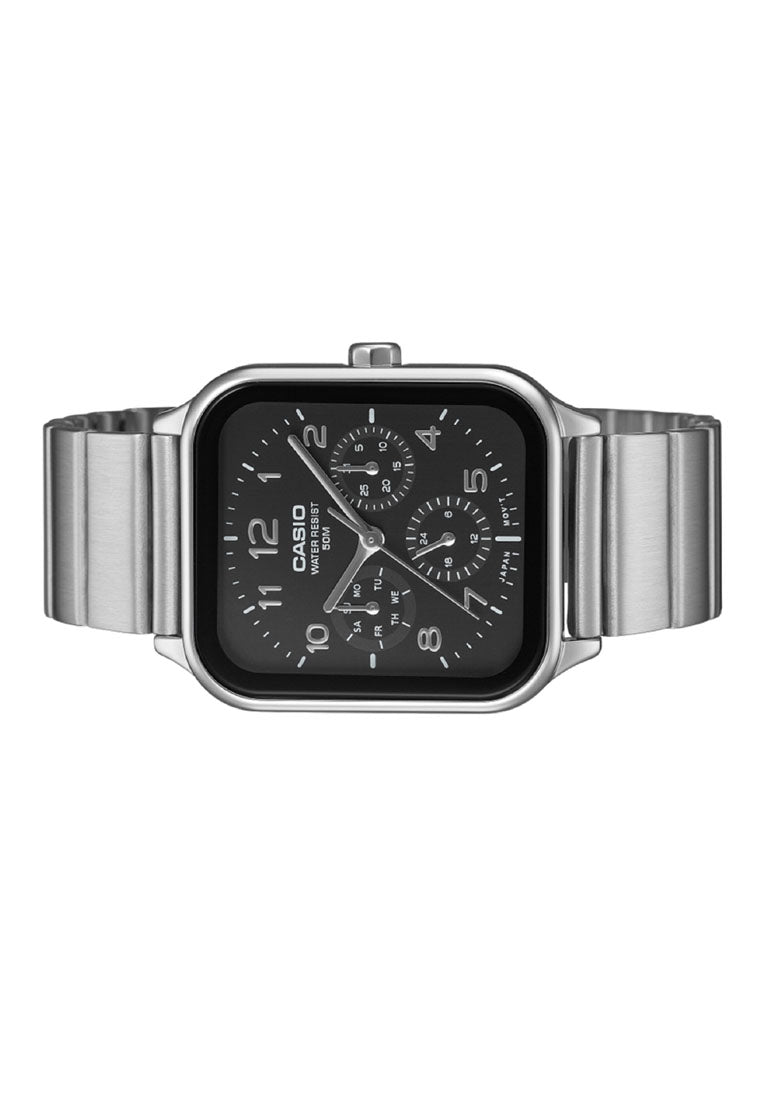 Casio MTP-M306D-1A Analog Stainless Steel Strap Watch for Men-Watch Portal Philippines