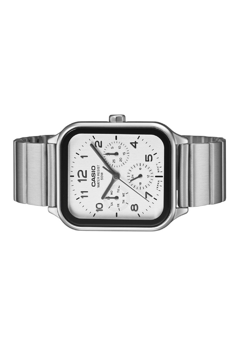 Casio MTP-M306D-7A Analog Stainless Steel Strap Watch for Men-Watch Portal Philippines