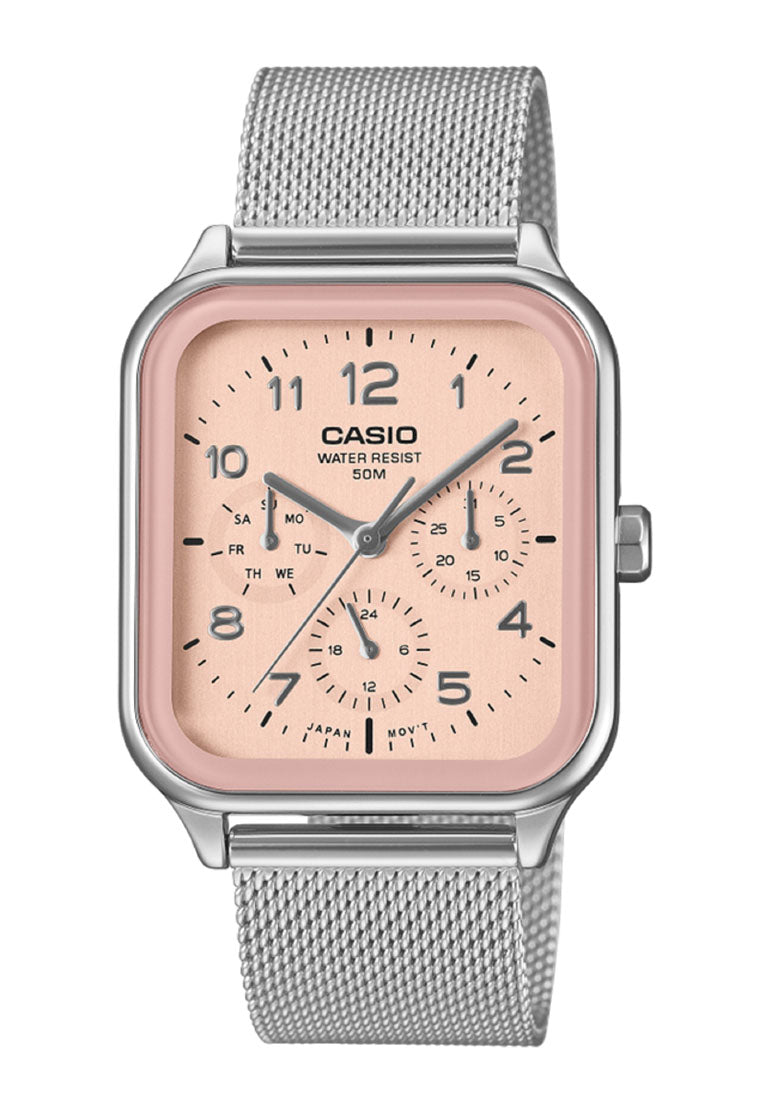 Casio MTP-M306M-4A Analog Stainless Steel Strap Watch for Men-Watch Portal Philippines