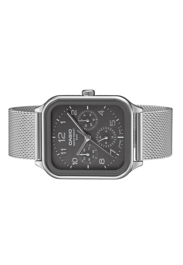 Casio MTP-M306M-8A Analog Stainless Steel Strap Watch for Men-Watch Portal Philippines