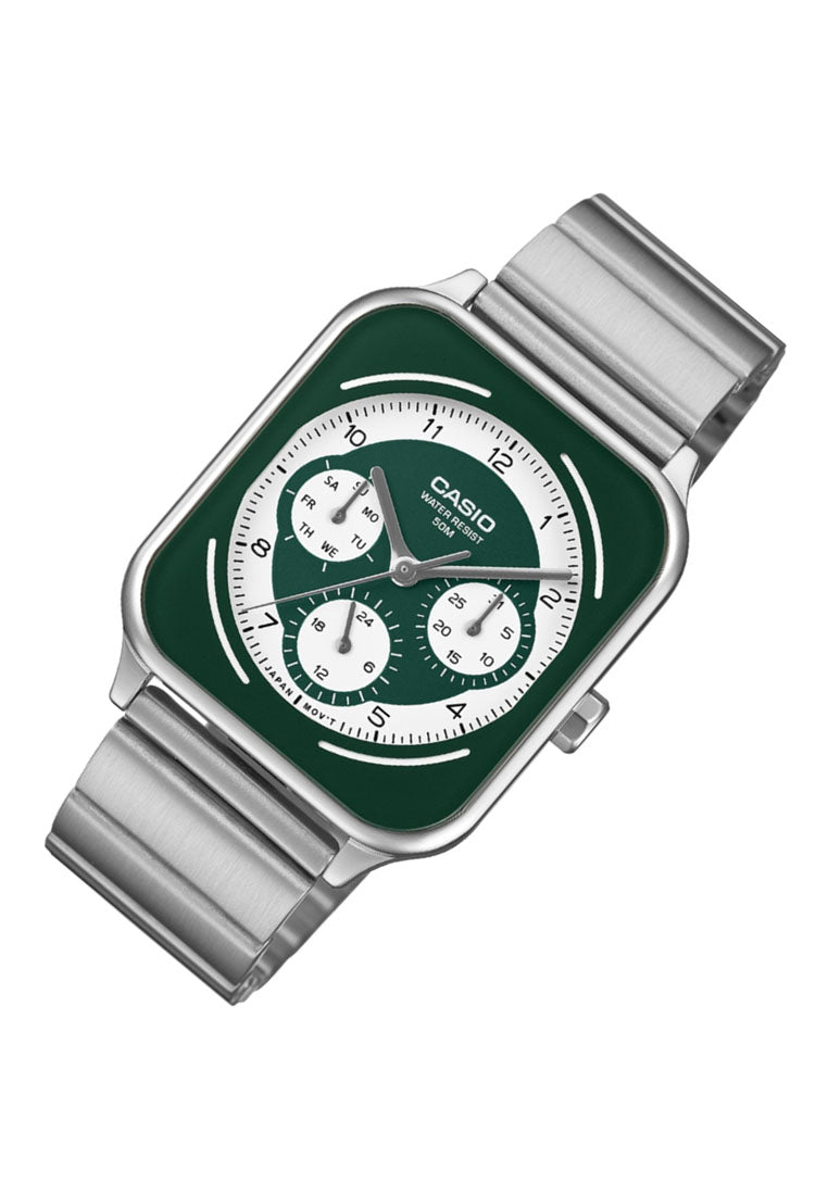 Casio MTP-M307D-3B Analog Stainless Steel Strap Watch for Men-Watch Portal Philippines