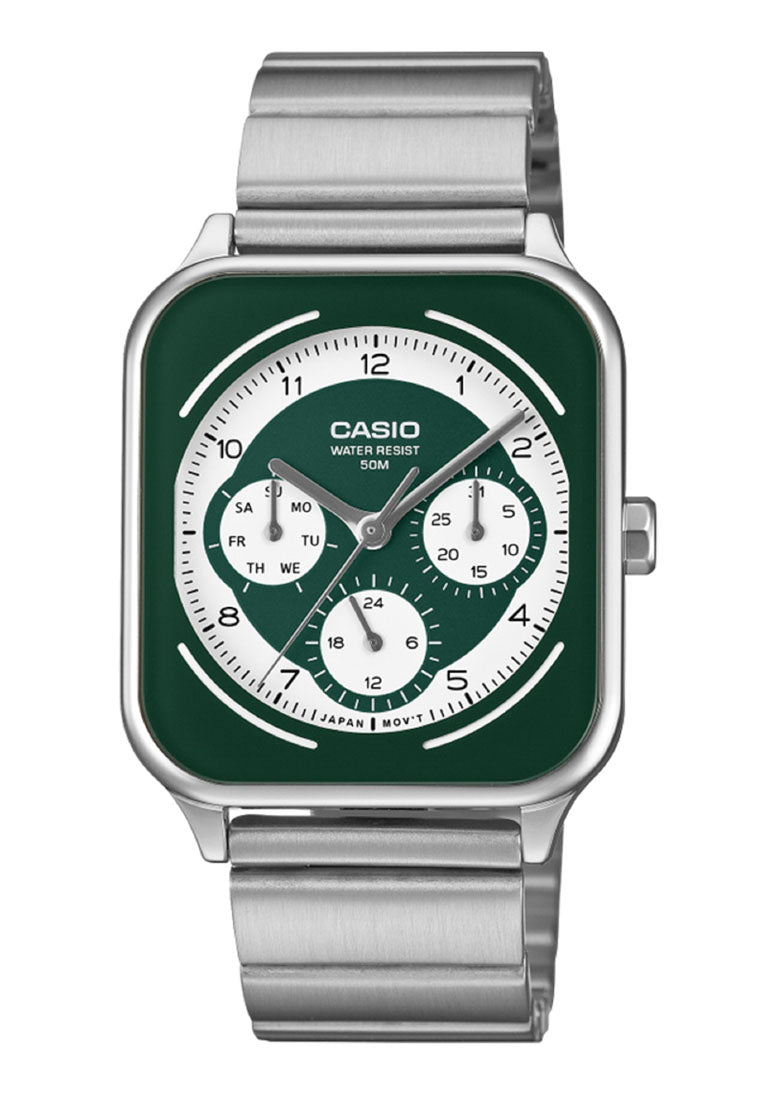 Casio MTP-M307D-3B Analog Stainless Steel Strap Watch for Men-Watch Portal Philippines