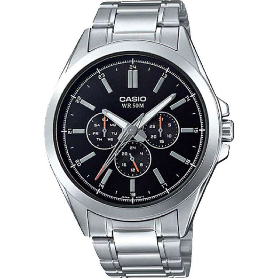 Casio MTP-SW300D-1AVDF Silver Stainless Watch for Men-Watch Portal Philippines