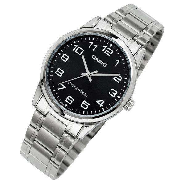 Casio MTP-V001D-1B Silver Stainless Watch for Men-Watch Portal Philippines