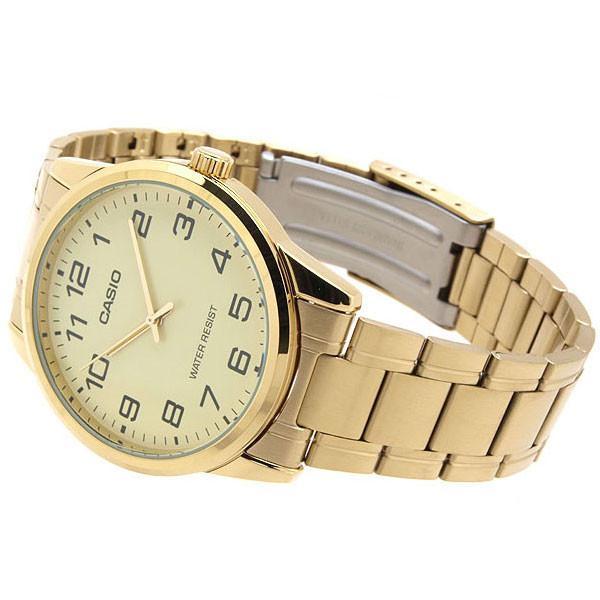Casio MTP-V001G-9B Gold Plated Watch for Men-Watch Portal Philippines
