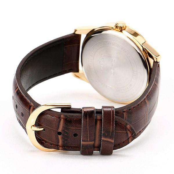 Casio MTP-V001GL-1B Brown Leather Watch For Men-Watch Portal Philippines