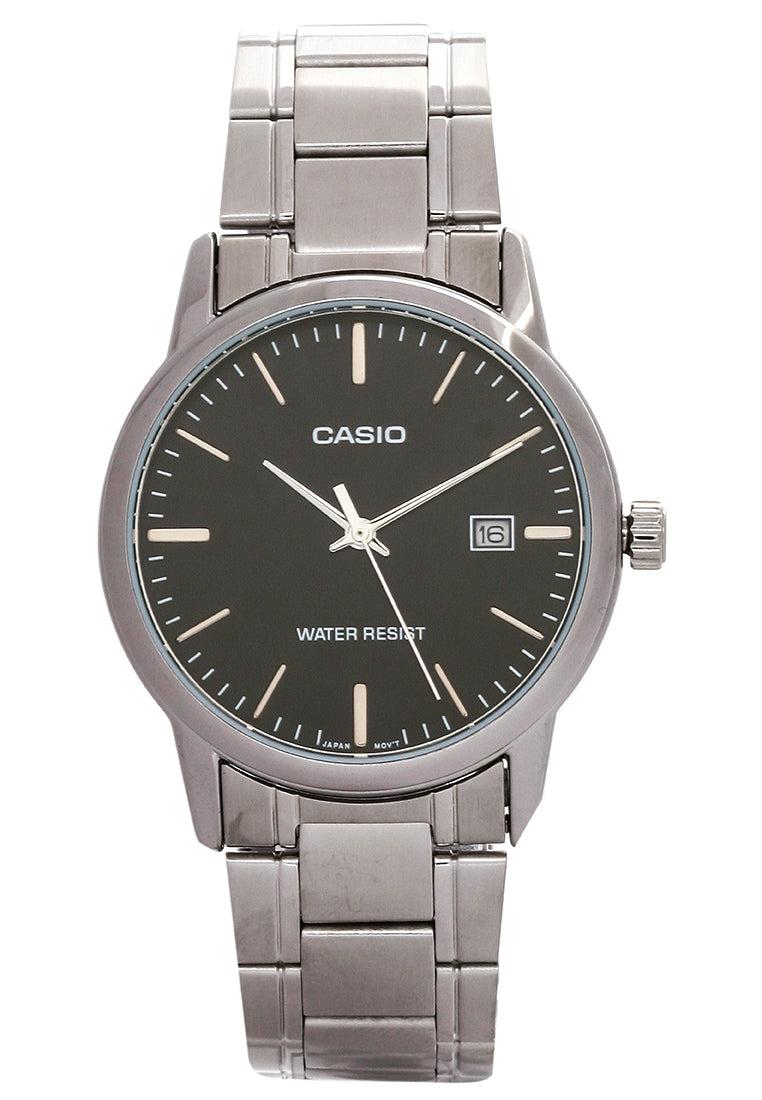 Casio MTP-V002D-1A Analog Stainless Steel Strap Watch For Men-Watch Portal Philippines